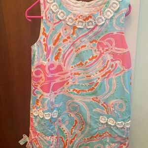 Lilly Pulitzer girls size 4 EUC shift dress